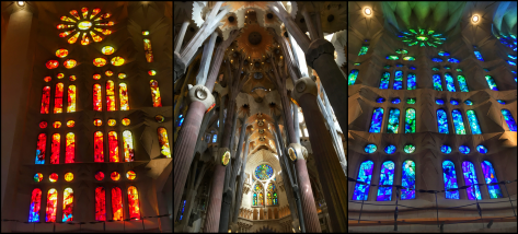 Sagrada Familia intérieur